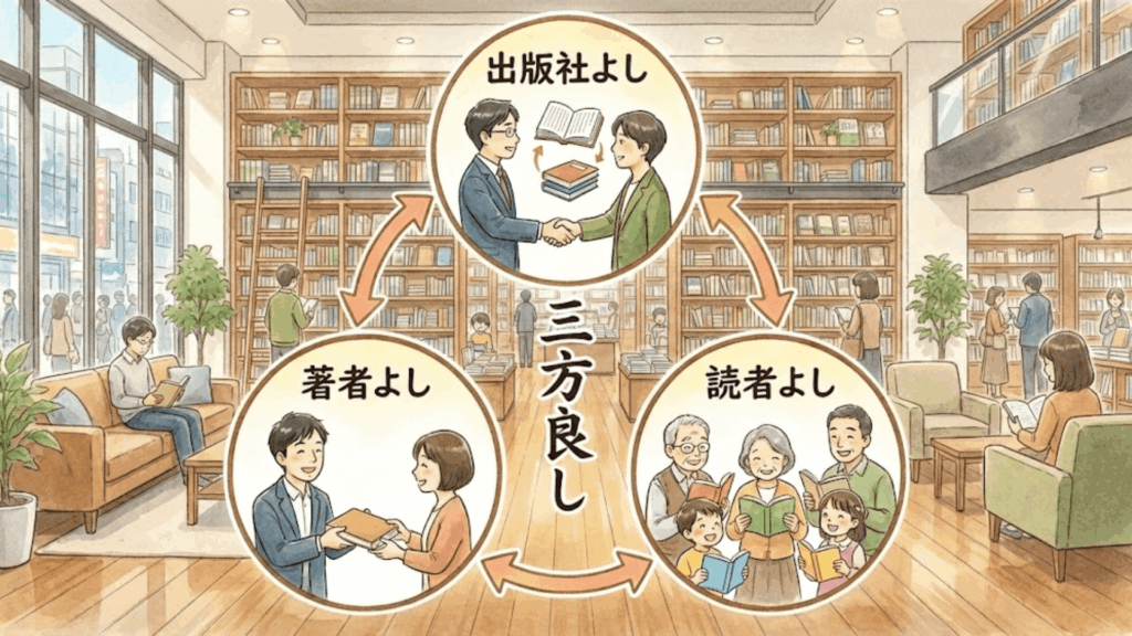 目指すのは、誰もが納得する「三方よし」の出版
